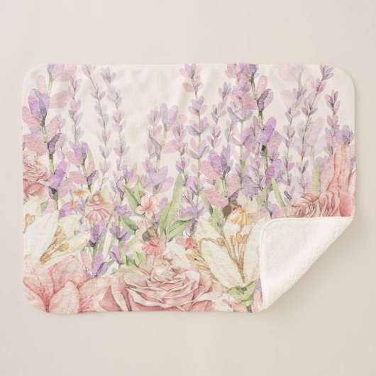 Unieke, betoverende, feiale Sherpa Blanket Deken (Voorkant (horizontaal))