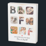 Unieke BFF geeft beste vrienden voor alles Houten Kist Print<br><div class="desc">Unieke BFF geeft beste vrienden voor alles</div>