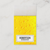 Unieke bierbrouwerij visitekaartje (Voorkant)