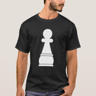 Unieke bijpassende familie schaakpion stuk T Shirt