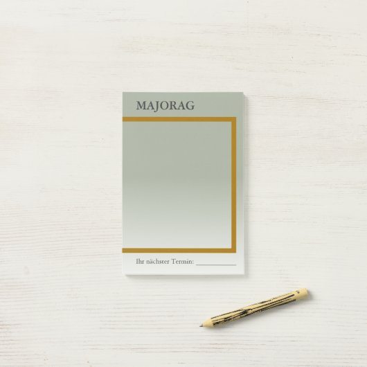 Unieke biljetten post-it® notes (Op bureau)