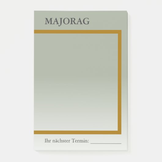 Unieke biljetten post-it® notes (Voorkant)