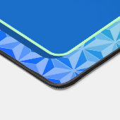 Unieke blauw groen cool retro gaming bureaumat (Hoek)