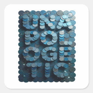 Unieke Blauwe UNAPOGOGISCHE Label Ontwerp