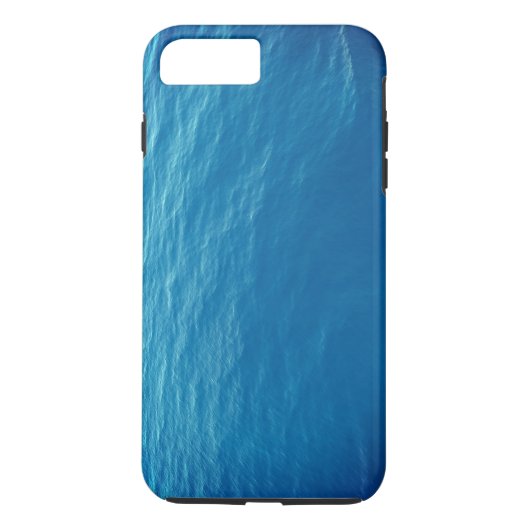 Unieke Blauwe Zee Apple iPhone 7 Plus, Stevig Case-Mate iPhone Case (Achterkant)