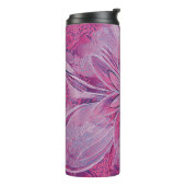Unieke Bloemen Thermische Tumbler Thermosbeker (Gedraaid links)