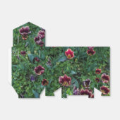 Unieke bloemenfoto bedankdoosjes (Uitgevouwen)