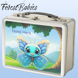 Unieke Blue Butterfly Kinder Natuur Animal Graphic