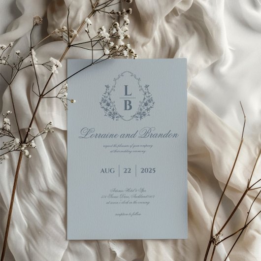 Unieke Bluebell Reverie trouwuitnodiging Kaart