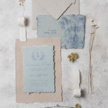 Unieke  Bluebell Reverie trouwuitnodiging