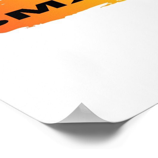 Unieke BMX Poster (Hoek)