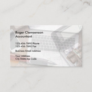 Unieke boekhouder businesscards visitekaartje