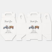 Unieke Boerderijen tractor Teddy Bear Baby shower Bedankdoosjes (Ongevouwen)