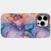 Unieke Boho Butterfly Marble iPhone Case-Mate iPhone Case (Achterkant (horizontaal))