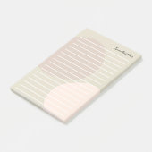 Unieke boho neutraal te doen post het notities met post-it® notes (Schuin)