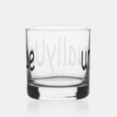 Unieke Bourbon liefhebber Whisky Glas (Rechts)