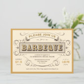 Unieke  BQ-uitnodigingen Kaart (Staand voorkant)