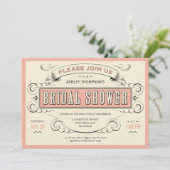 Unieke  Bridal Shower-uitnodigingen Kaart (Staand voorkant)