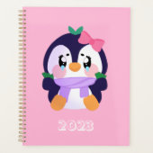 Unieke Broke Leuke Pinguïn Planner (Voorkant)
