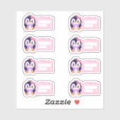 Unieke Broke Leuke Pinguïn Sticker (Vel)