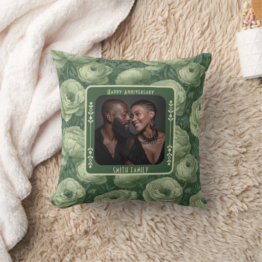 Unieke bruiloft 25e Jubileum Sierkussen (Deken)