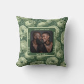 Unieke bruiloft 25e Jubileum Sierkussen (Voorkant)