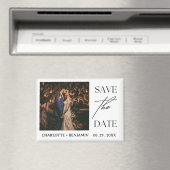 Unieke bruiloft Bewaar de datum Magneet (Insitu (Vaatwasser))