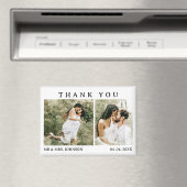 Unieke bruiloft Dank u Magneet (Insitu (Vaatwasser))