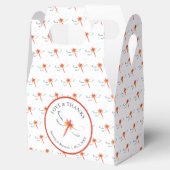 Unieke bruiloft gunst dozen Waterverf libel Bedankdoosjes (Geopend)