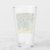 Unieke bruine forel Vist Ichthyology Angler's Glas (Achterkant)