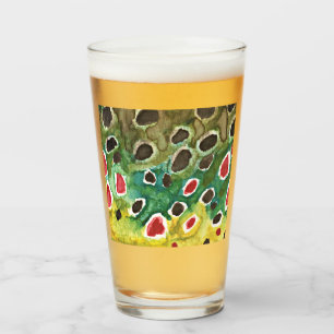 Unieke bruine forel Vist Ichthyology Angler's Glas