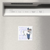 Unieke bruine groente vervoert bruid sparen de dat magneet (Insitu (Vaatwasser))