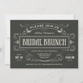 Unieke  brunch uitnodigingen (Voorkant)