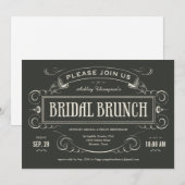 Unieke  brunch uitnodigingen (Voorkant / Achterkant)