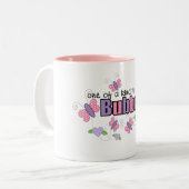 Unieke Bubbe Tweekleurige Koffiemok (Voorkant links)
