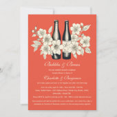 Unieke Bubbles En Brouwsels Couples Bruiloftsdouch Kaart (Voorkant)
