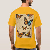 Unieke Butterfly Design T-shirts | Mooi & CR (Achterkant)