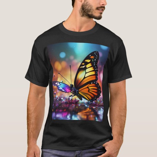 Unieke Butterfly Design T-shirts | Mooi & CR (Voorkant)