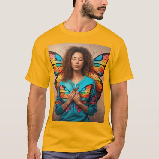 Unieke Butterfly Design T-shirts | Mooi & Cre (Voorkant)
