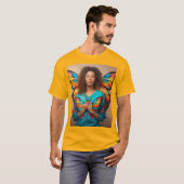 Unieke Butterfly Design T-shirts | Mooi & Cre (Voorkant volledig)