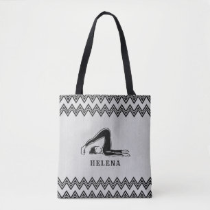 Unieke Cadeau voor Yoga Pilates Lovers Personalize Tote Bag