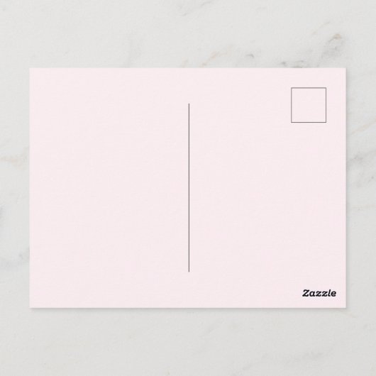 Unieke cadeau voor zus | Roze bloemendicht Briefkaart (Achterkant)