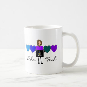 Unieke cadeaus van hartecho-technicus koffiemok