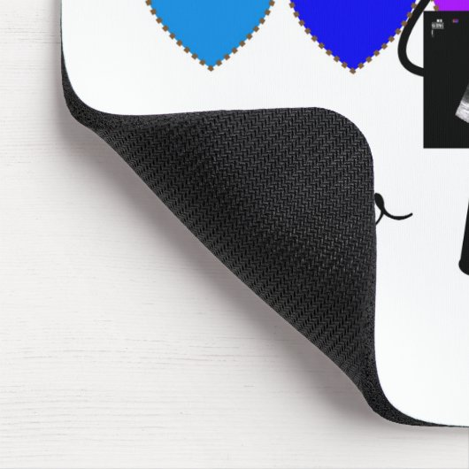 Unieke cadeaus van hartecho-technicus muismat (Hoek)