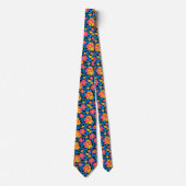 Unieke Cadeaus Vintage Bloem Stropdas (Voorkant)
