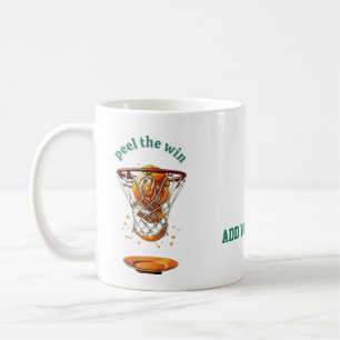 Unieke cadeaus voor basketballiefhebbers schillen koffiemok