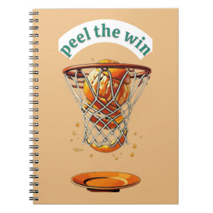 Unieke cadeaus voor basketballiefhebbers schillen notitieboek