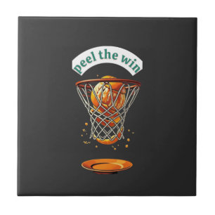 Unieke cadeaus voor basketballiefhebbers schillen tegeltje