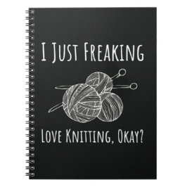 Unieke cadeaus voor breiers breien voor haar notitieboek