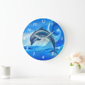 Unieke cadeaus voor dolfijnenovers grote klok (Huis)